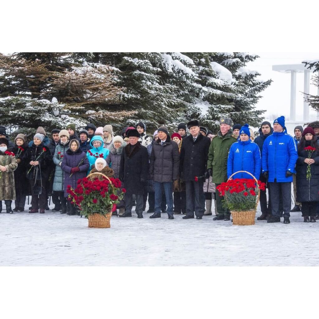 Состоялся митинг Памяти, посвященный 80-ой годовщине подвига 19-ти бойцов отдельного лыжного батальона