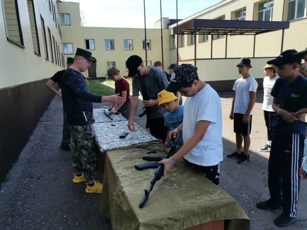 Старт смены военно-патриотического лагеря «Патриот»